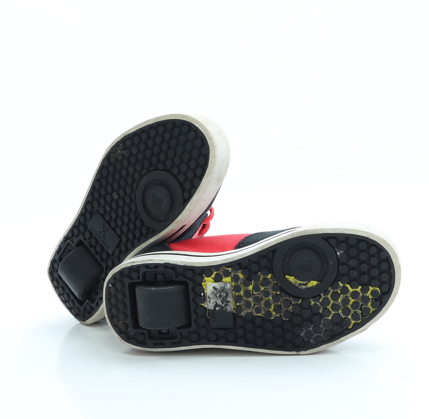 Sidewalk Sports Boys Red Colourblock Polyester Trainer UK 11 30