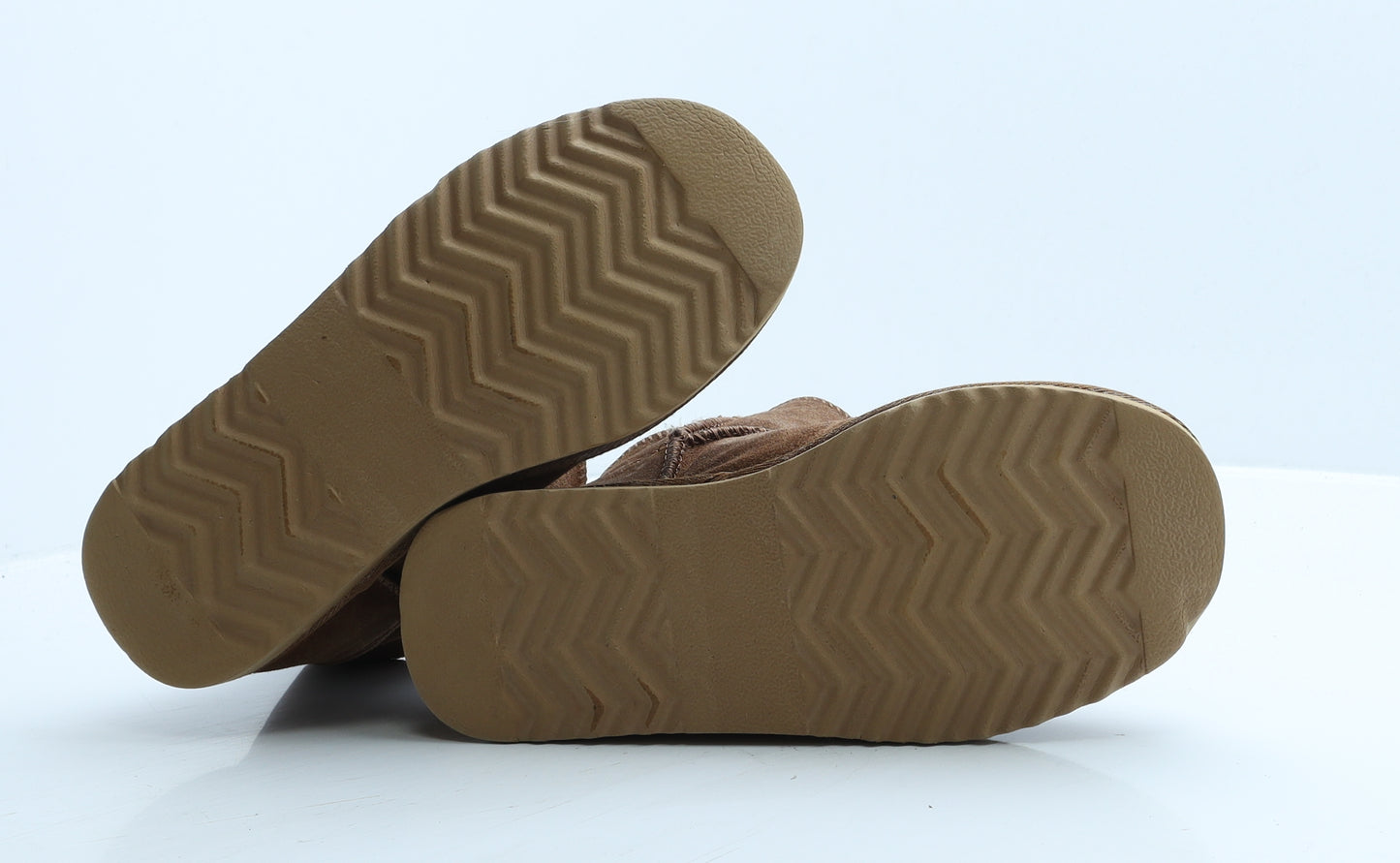 NEXT Womens Brown Suede Shearling Style Boot UK 5 38