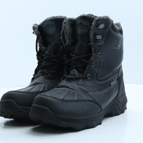 Karrimor Mens Black Leather Snow Boot Boot UK 9 43