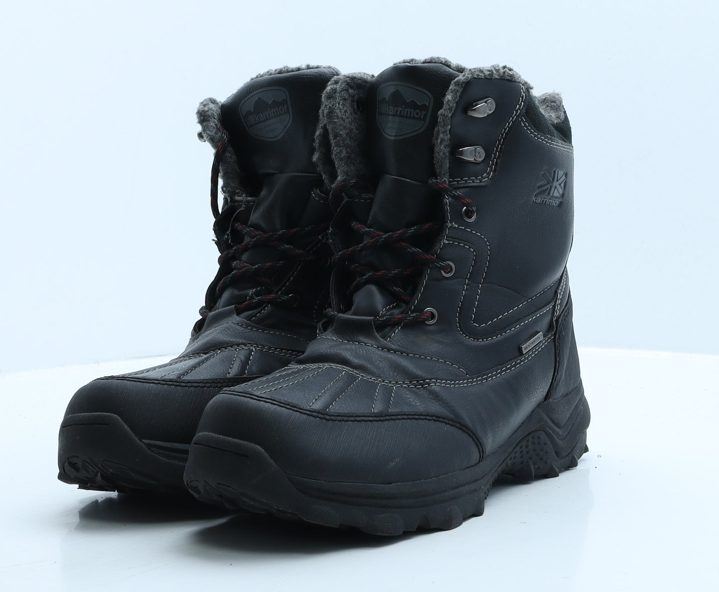 Karrimor Mens Black Leather Snow Boot Boot UK 9 43