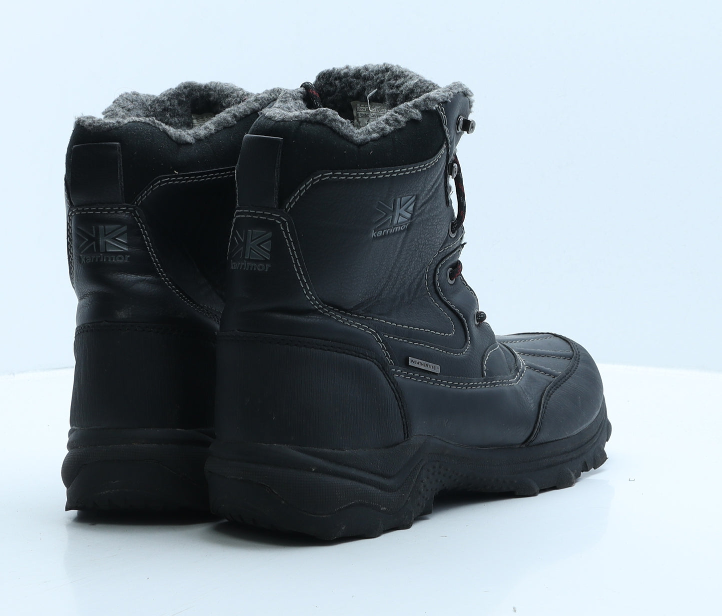 Karrimor Mens Black Leather Snow Boot Boot UK 9 43