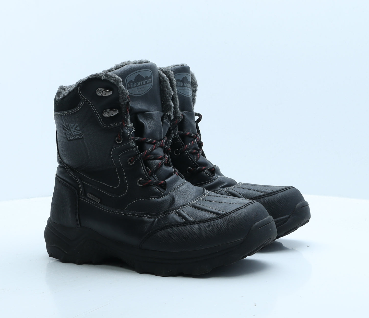Karrimor Mens Black Leather Snow Boot Boot UK 9 43
