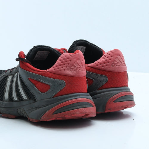 adidas Mens Black Colourblock Polyester Trainer UK 8 42