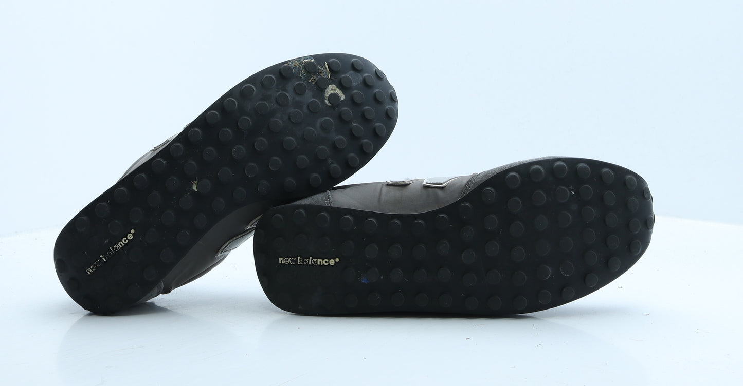 New Balance Mens Grey Polyester Trainer UK 10 44.5 - Casual