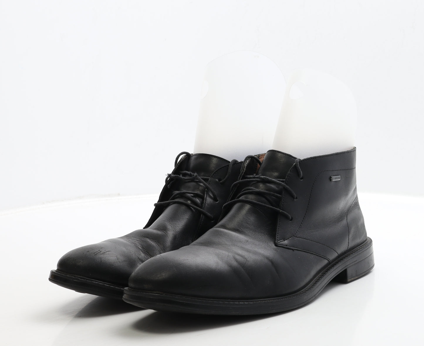 Clarks Mens Black Leather Chukka Boot UK 9 43