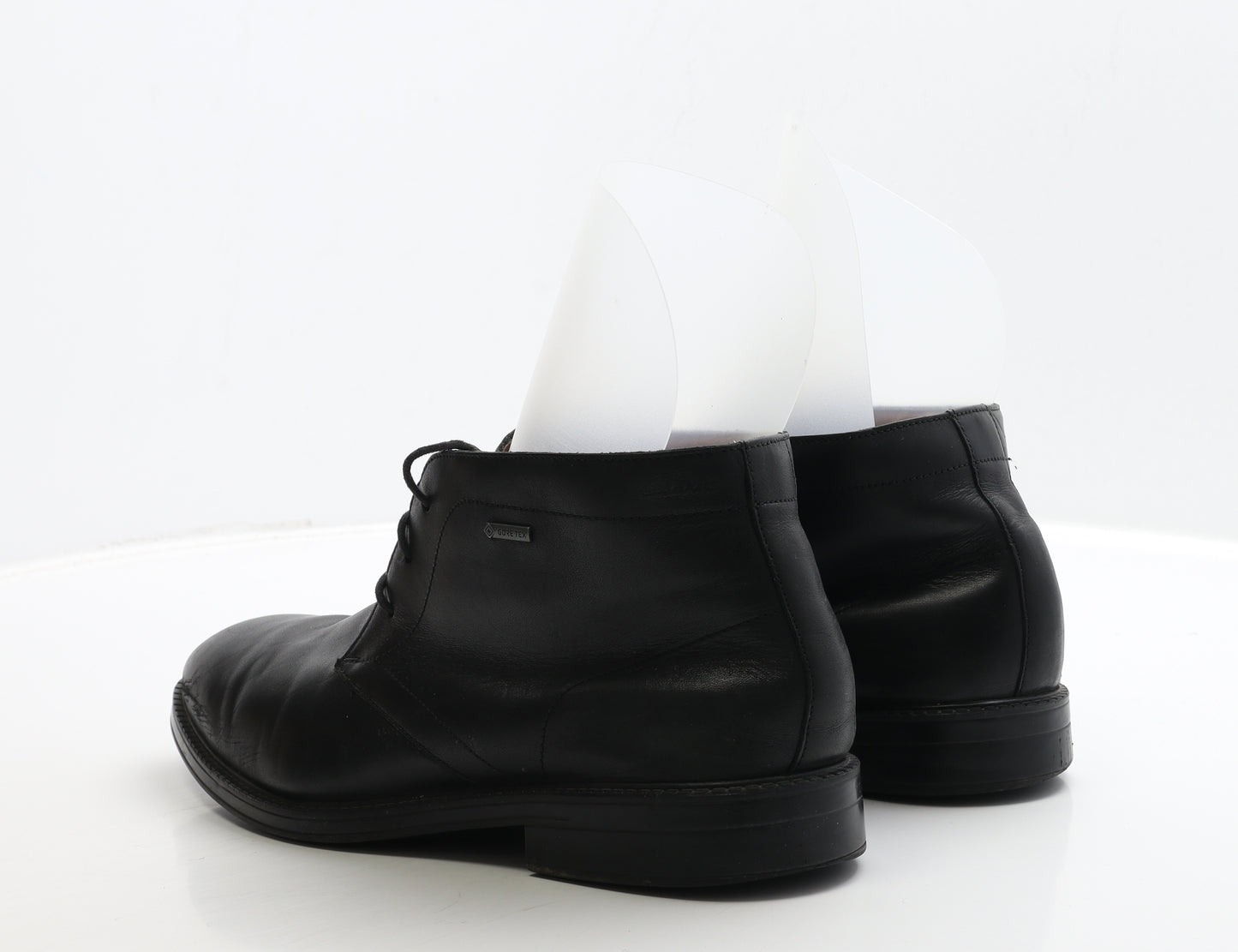 Clarks Mens Black Leather Chukka Boot UK 9 43