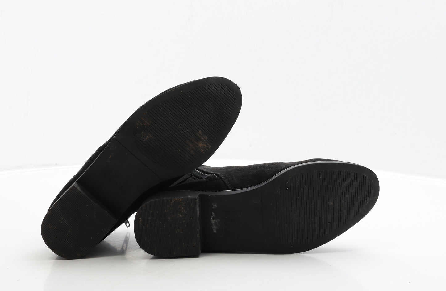 Primark Womens Black Suede Chelsea Boot UK 4 37