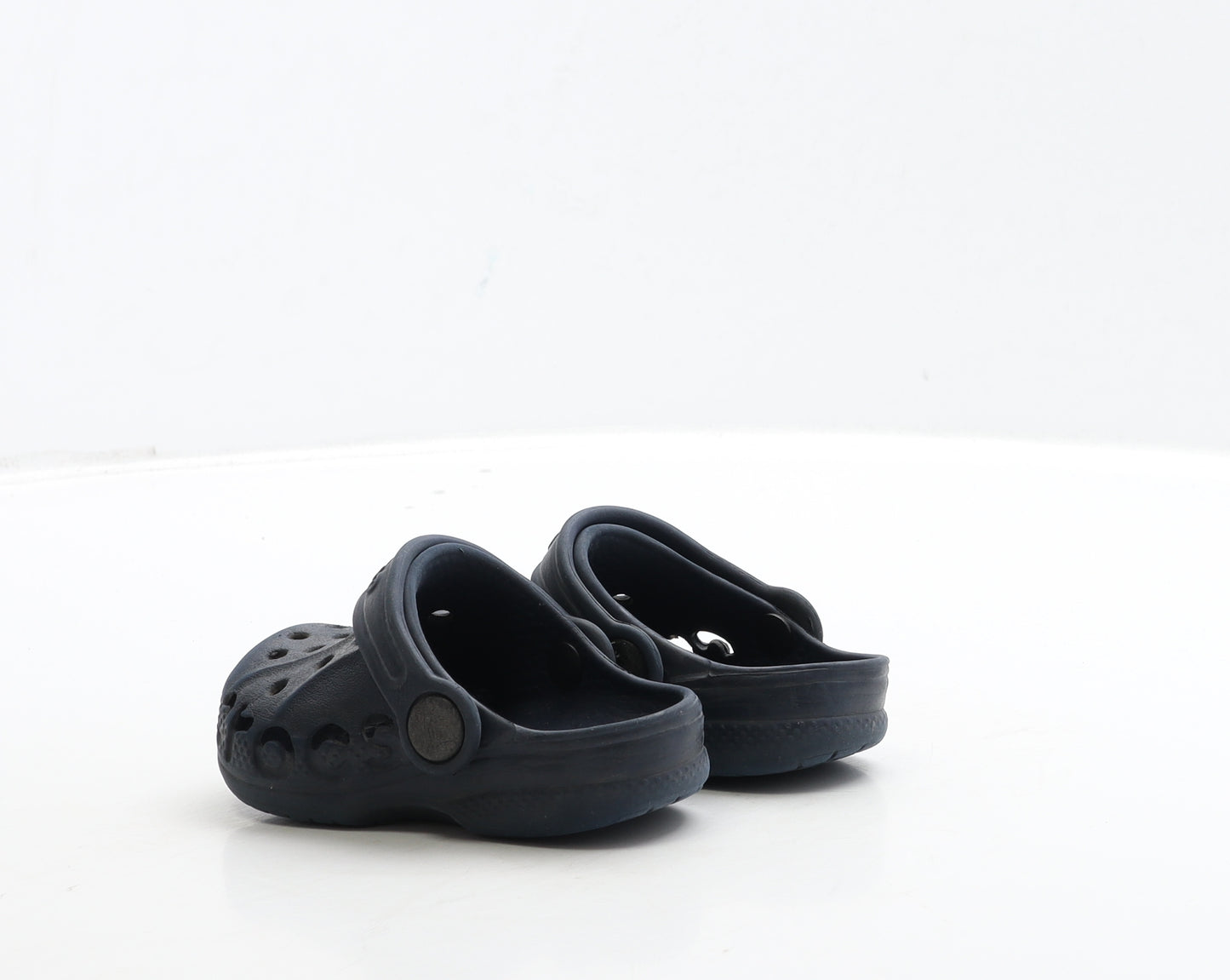 Crocs Boys Blue Rubber Clog Sandal UK 4 20