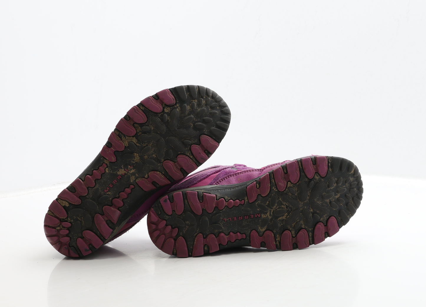 Merrell Womens Purple Suede Combat Boot UK 3 36 - Walking Boots