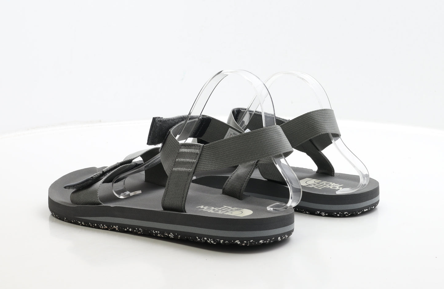 The North Face Mens Grey Polyester Slip On Sandal UK 12 47