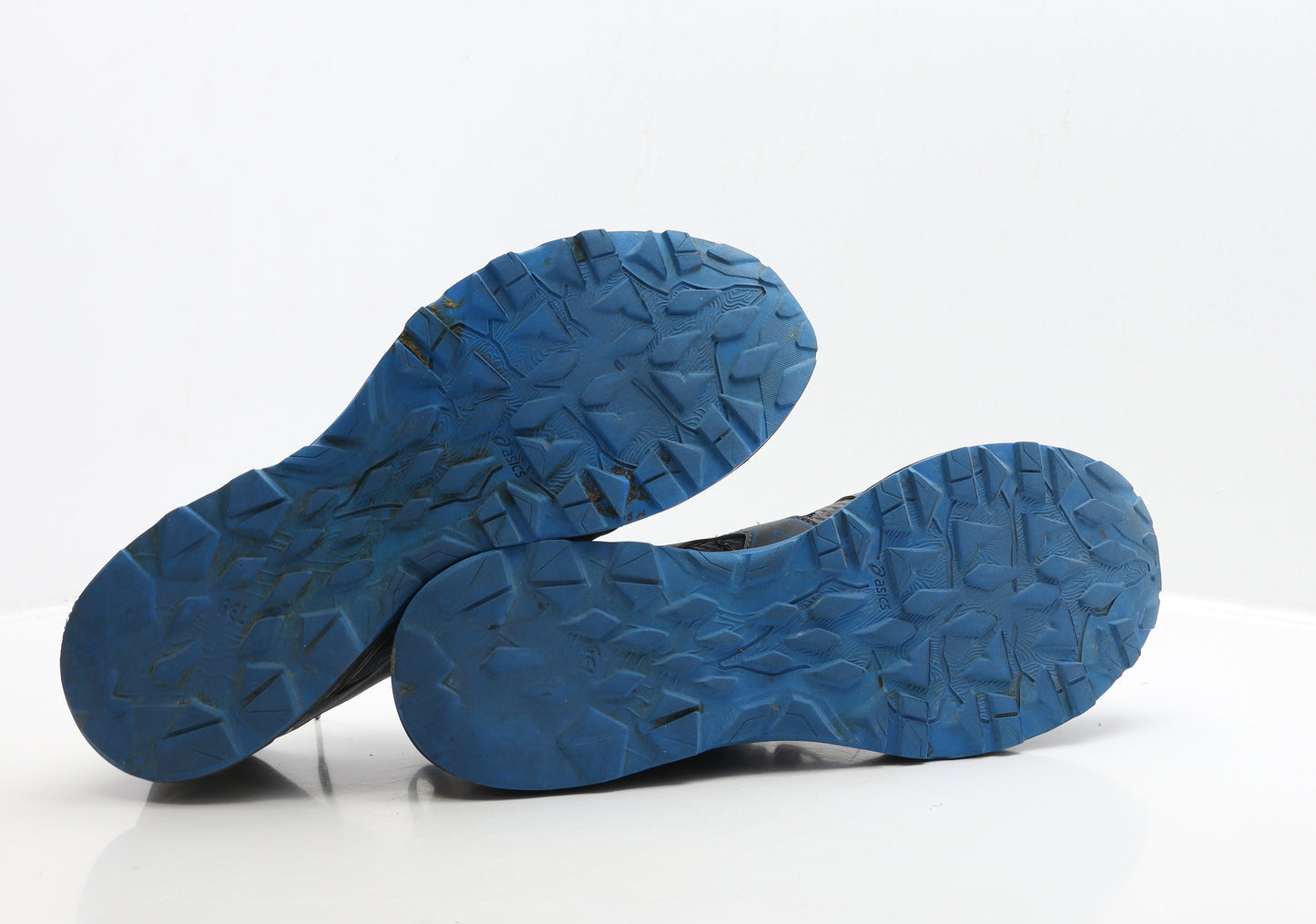 ASICS Mens Grey Polyester Trainer UK 14 48