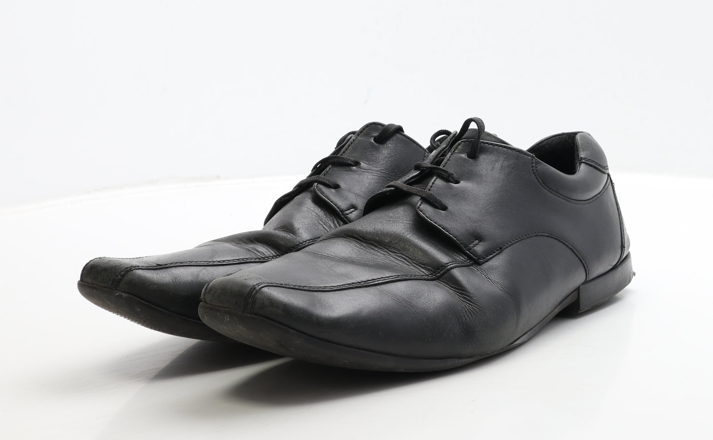 Taylor & Wright Mens Black Leather Oxford Casual UK 11 45