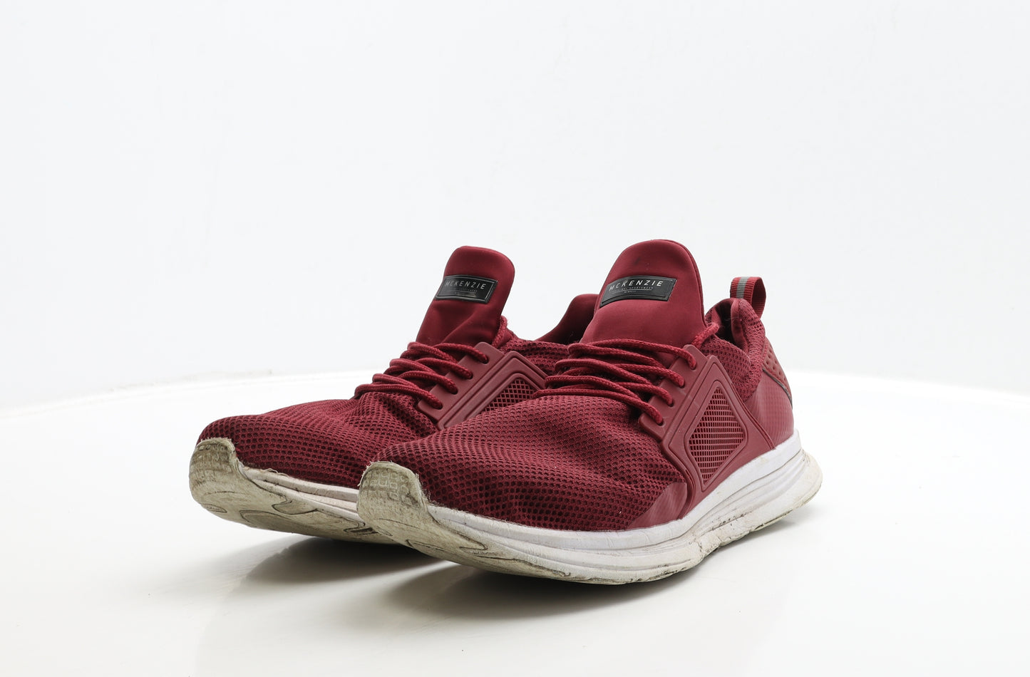 McKenzie Mens Red Polyester Trainer UK 9 43