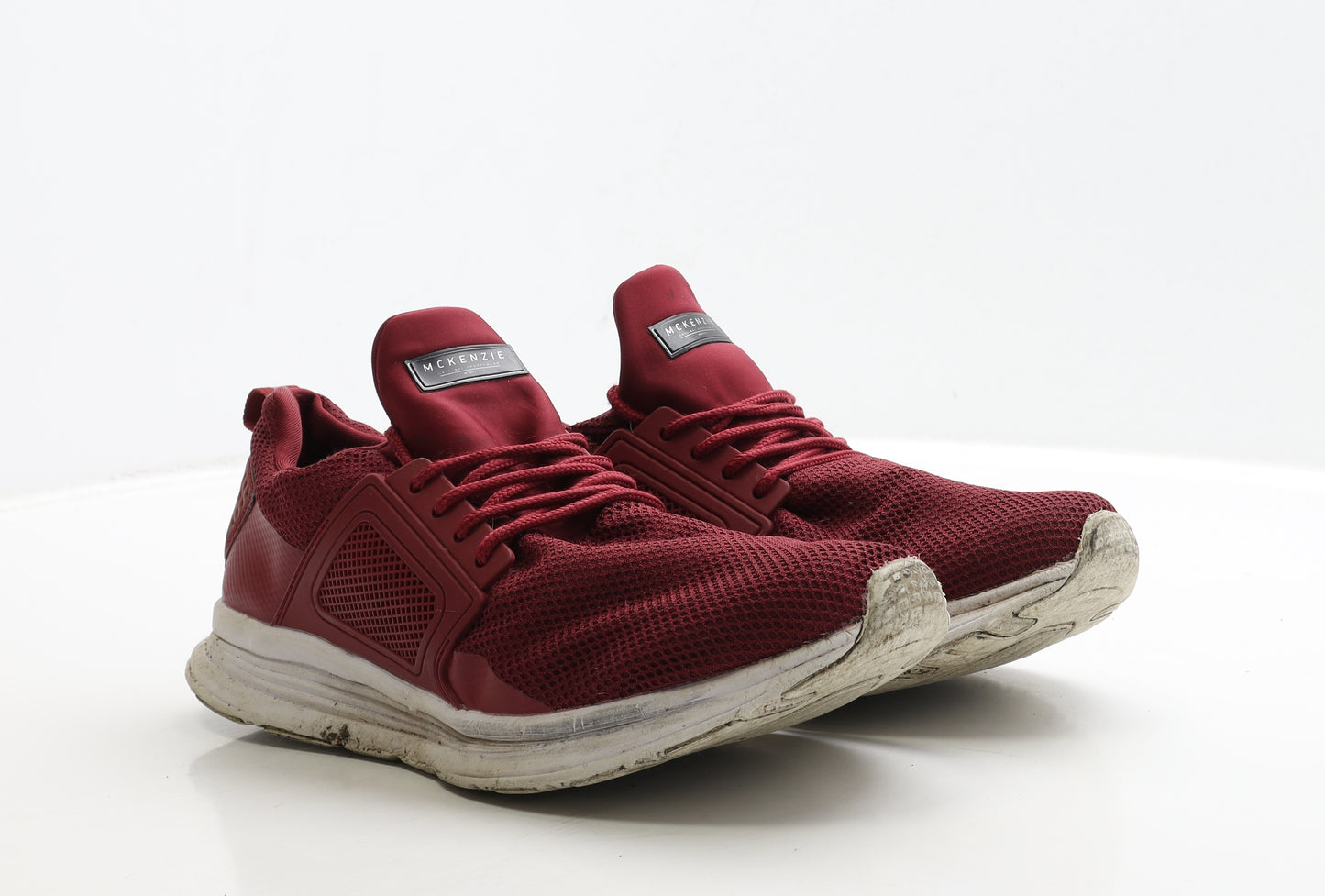 McKenzie Mens Red Polyester Trainer UK 9 43