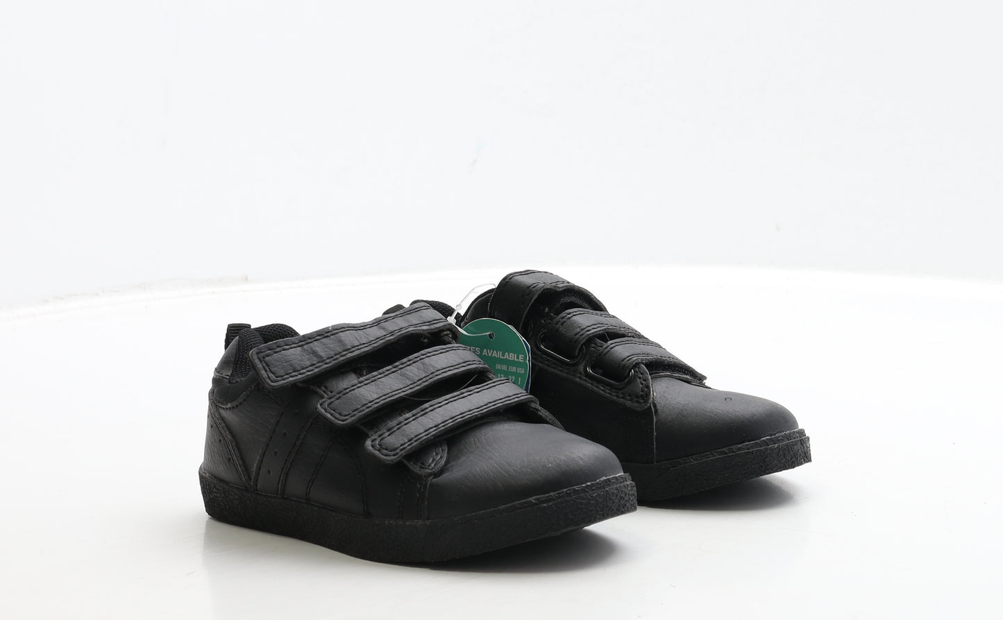 Primark Boys Black Polyester Trainer UK 6 23