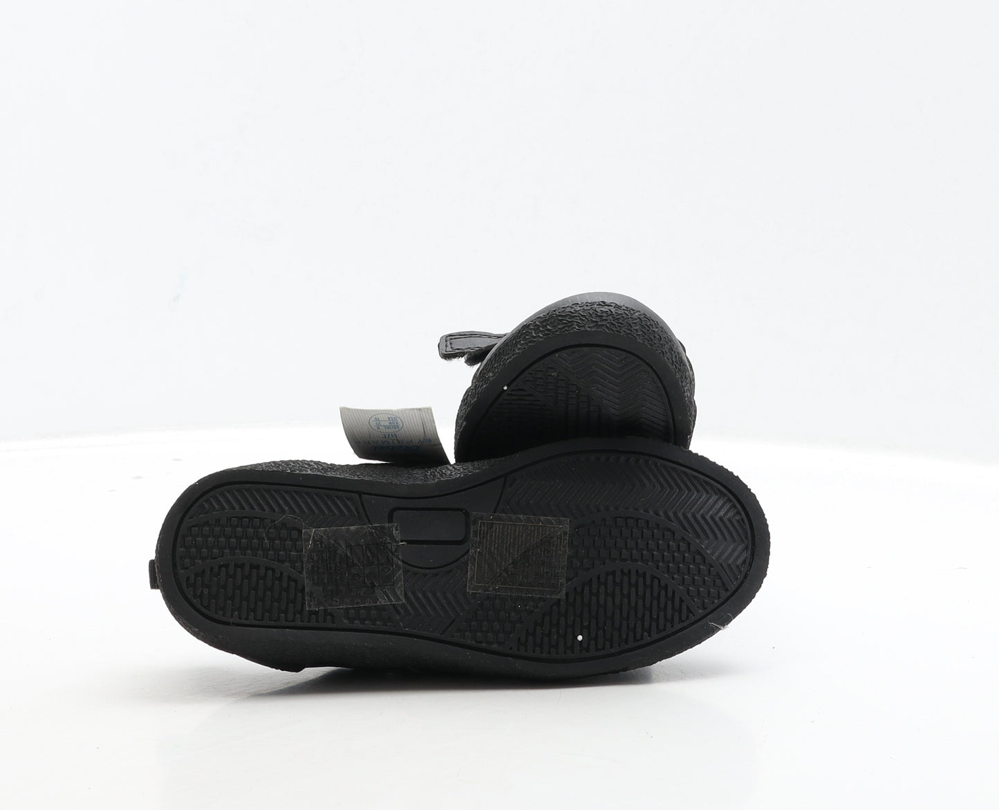 Primark Boys Black Polyester Trainer UK 6 23