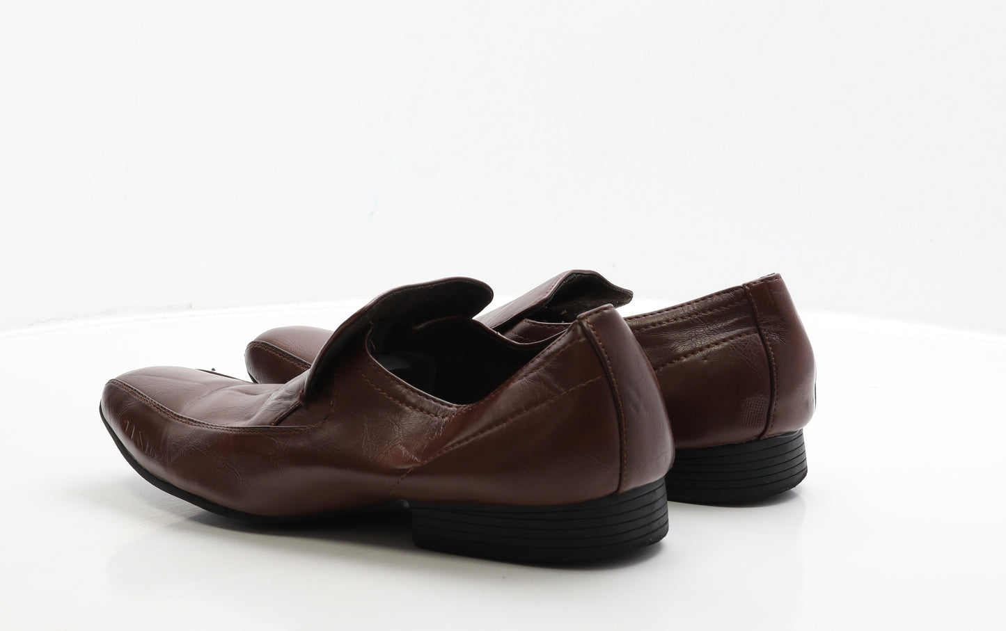 Beckett Mens Brown Leather Loafer Casual UK 10 44