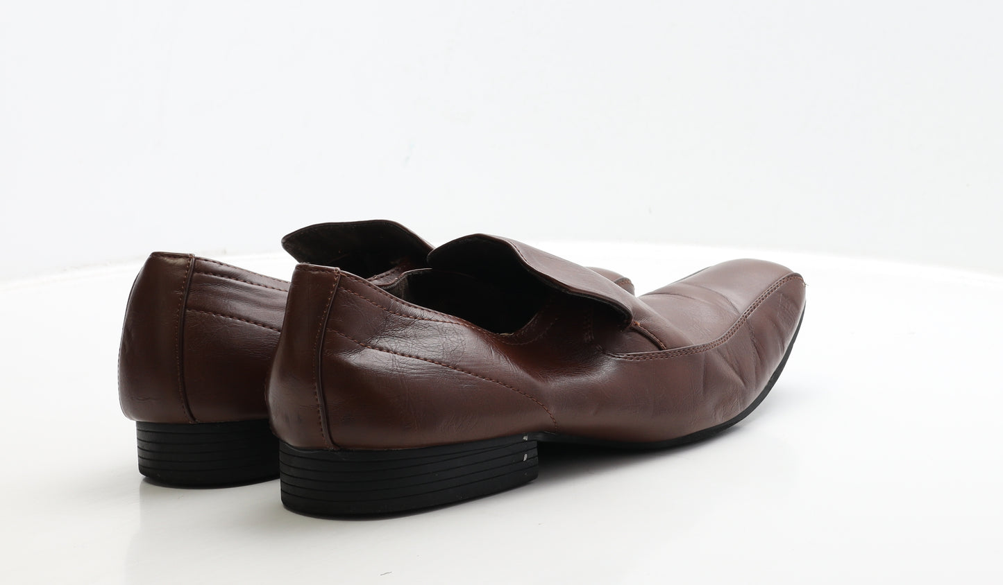 Beckett Mens Brown Leather Loafer Casual UK 10 44