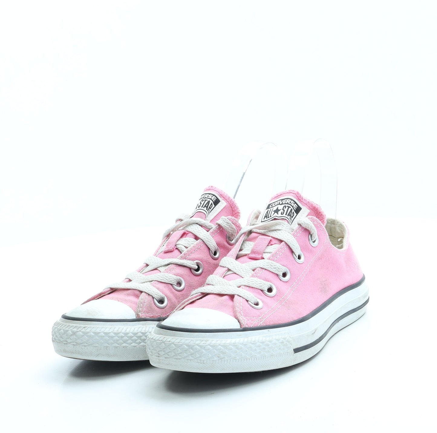 Converse Girls Pink Fabric Trainer UK 4 36.5