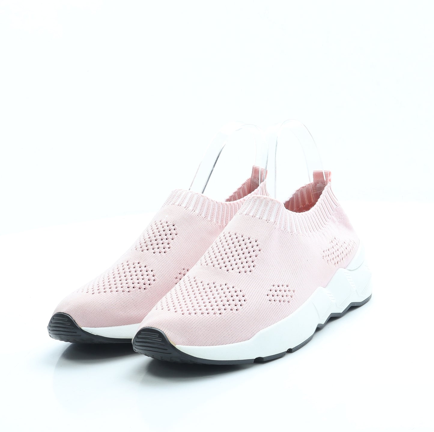 Miss Sophia Womens Pink Polyester Trainer UK 5 38