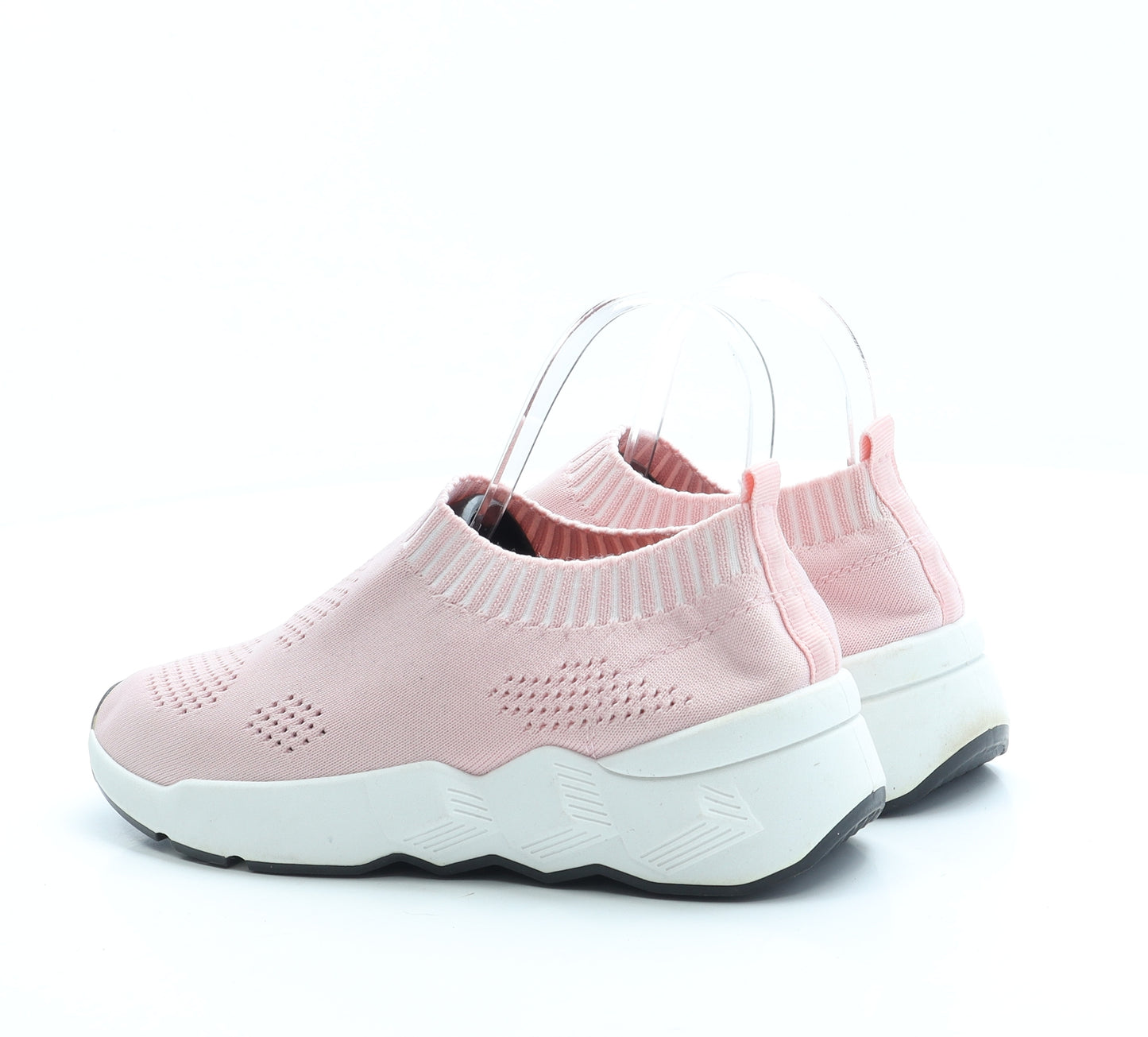 Miss Sophia Womens Pink Polyester Trainer UK 5 38