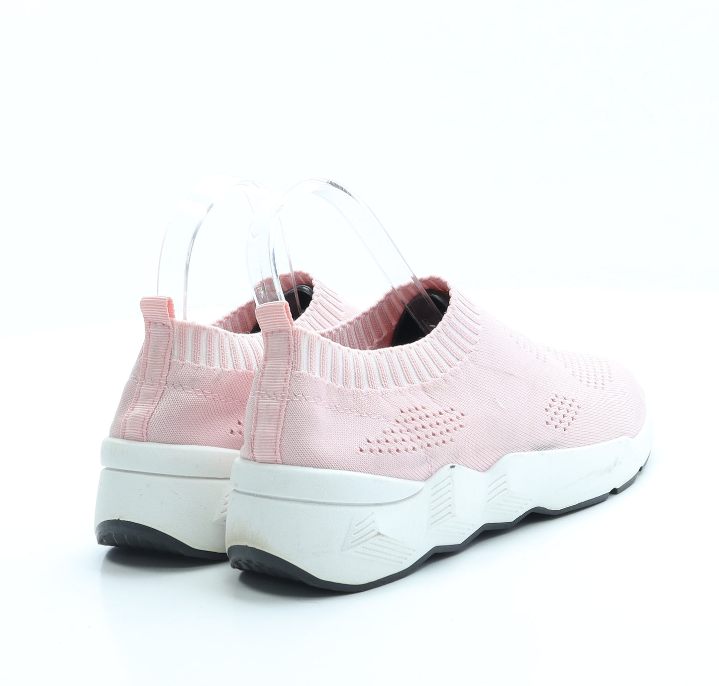Miss Sophia Womens Pink Polyester Trainer UK 5 38