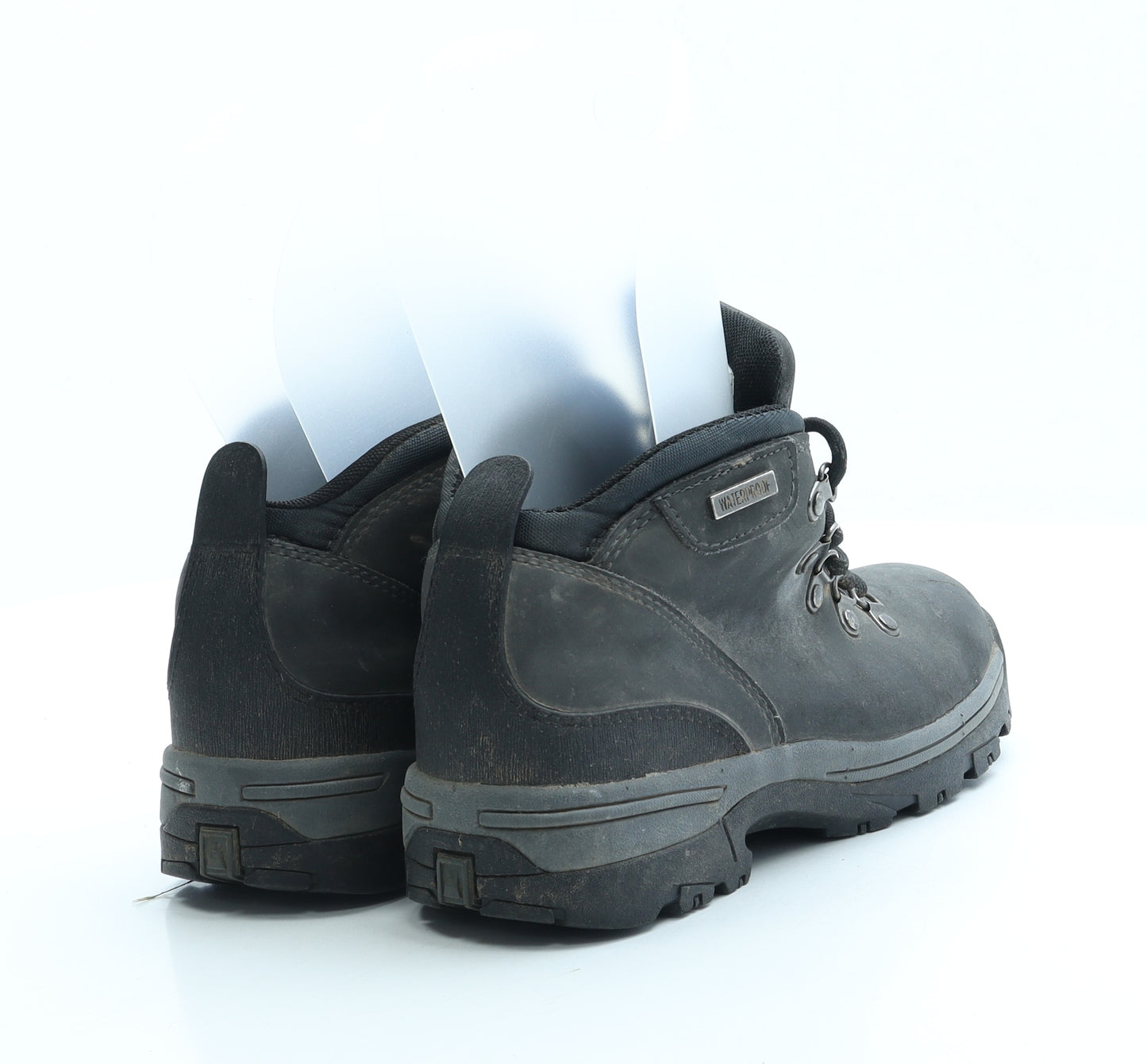 Northwest Womens Grey Polyester Combat Boot UK 4 37