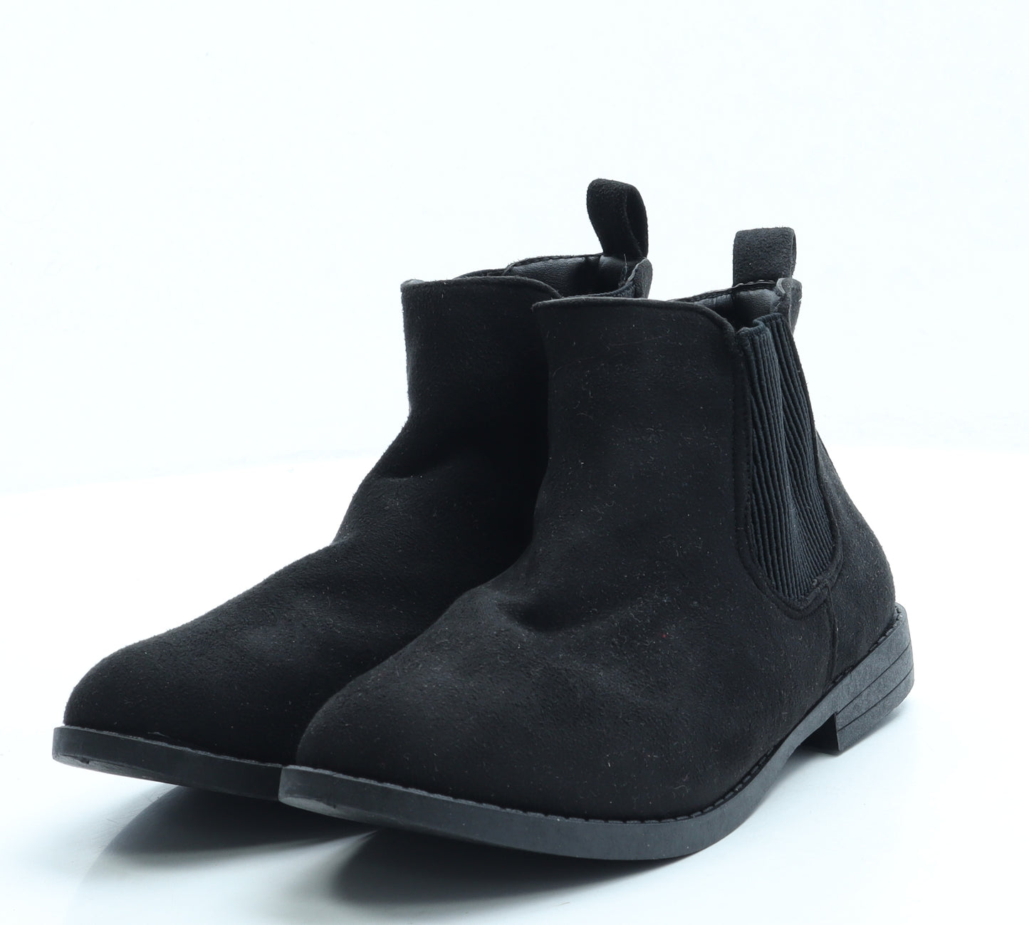 Studio Womens Black Suede Chelsea Boot UK 4 37