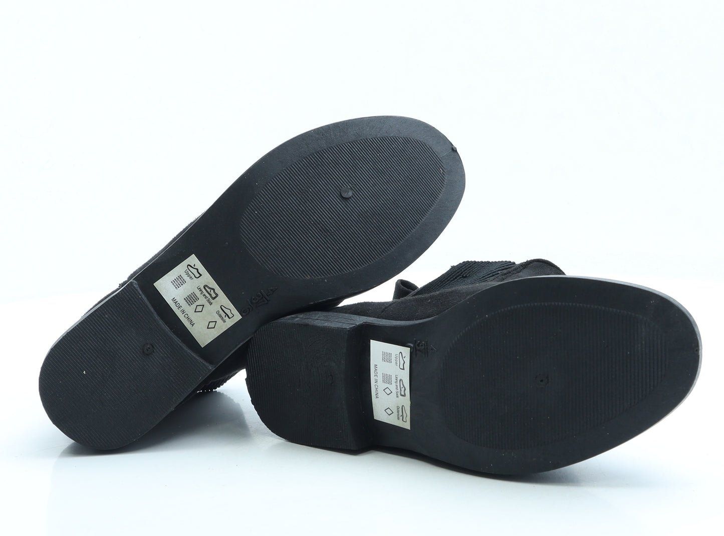 Studio Womens Black Suede Chelsea Boot UK 4 37