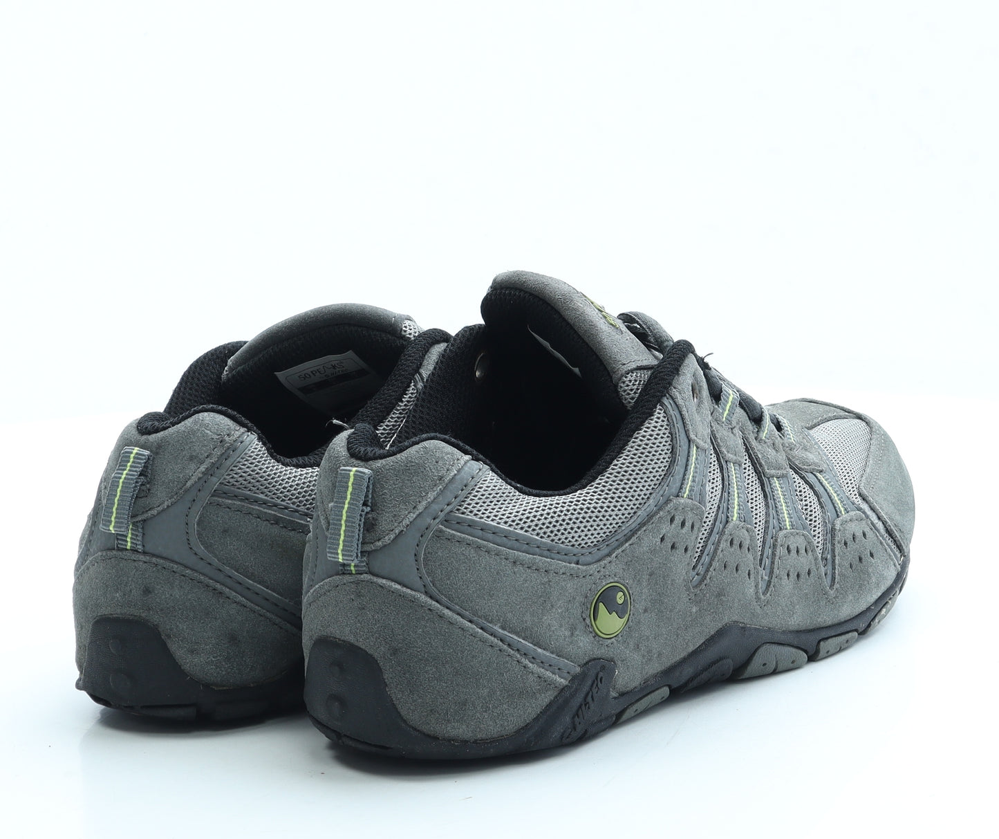 50 Peaks Mens Grey Polyester Trainer UK 7 41
