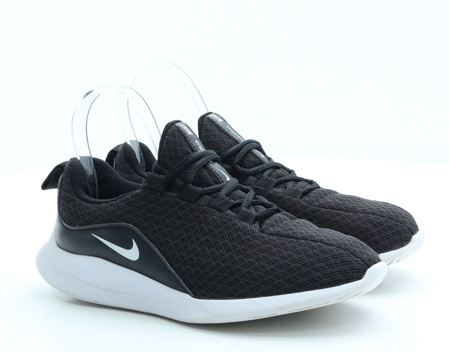 Nike Boys Black Polyester Trainer UK 4 36.5