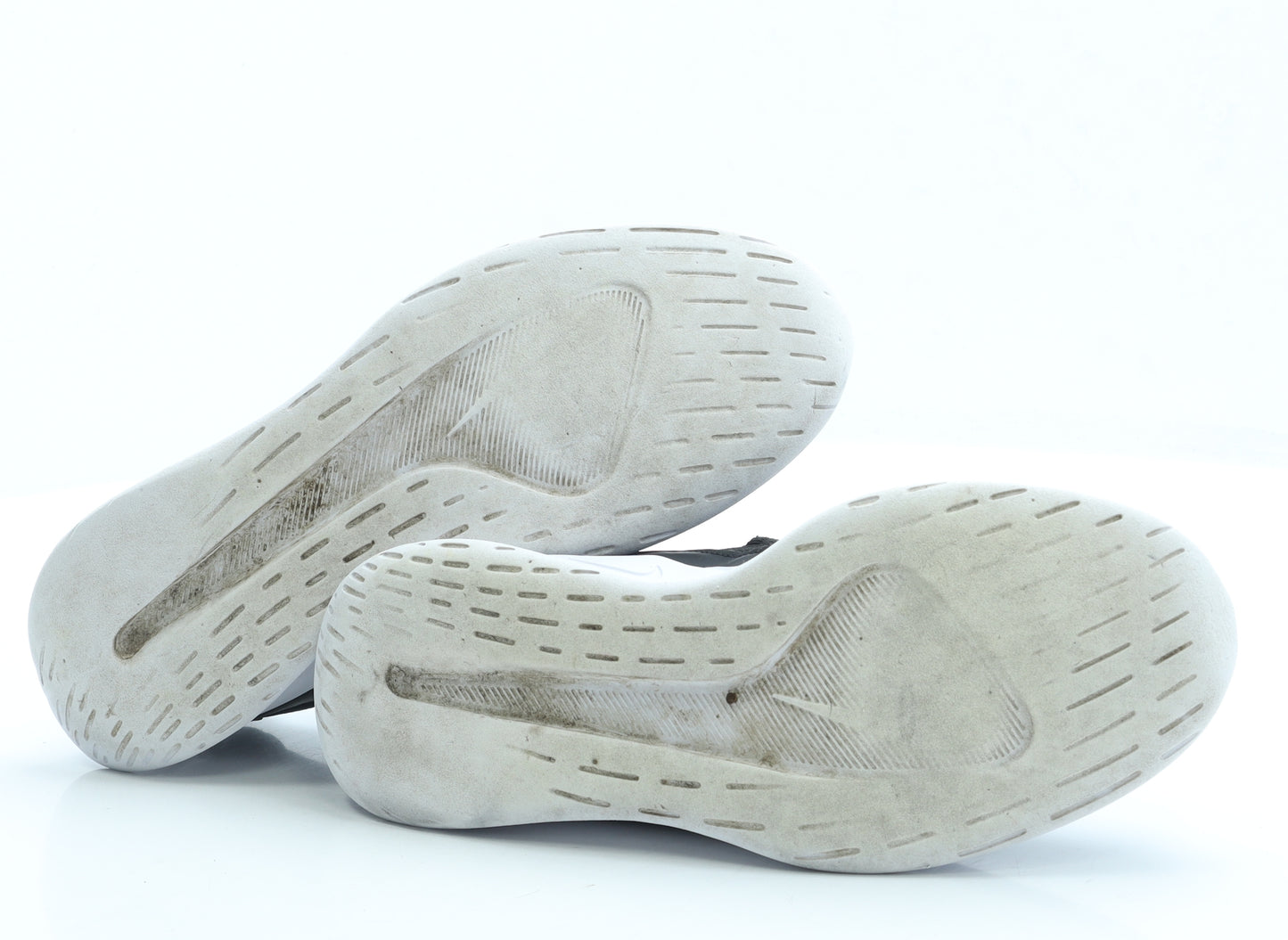 Nike Boys Black Polyester Trainer UK 4 36.5