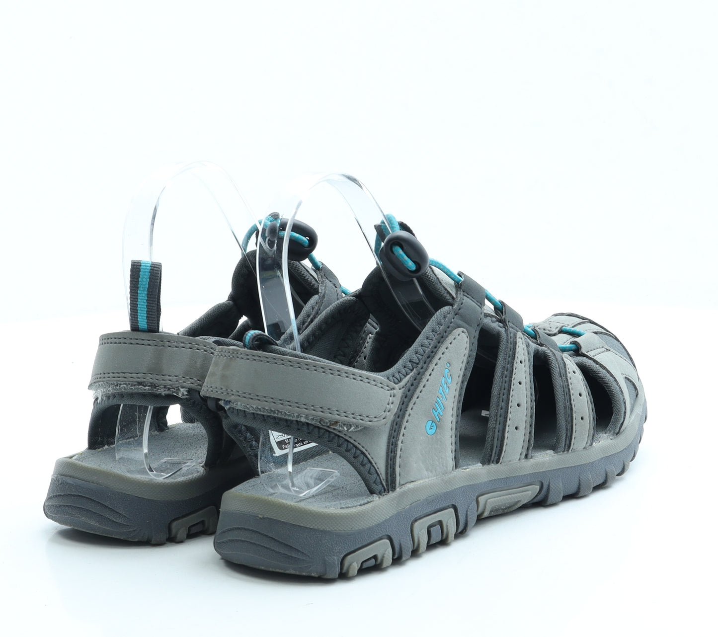 Hi-Tec Womens Grey Polyester Slingback Sandal UK 6 39