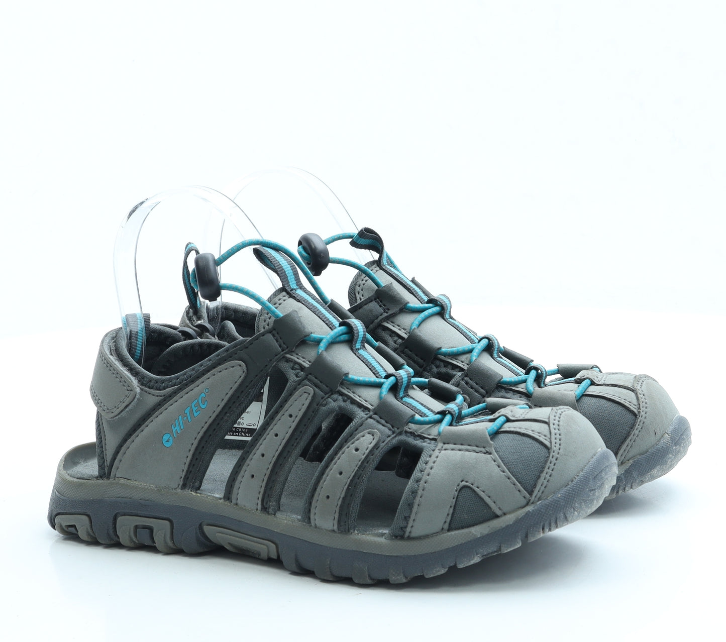 Hi-Tec Womens Grey Polyester Slingback Sandal UK 6 39