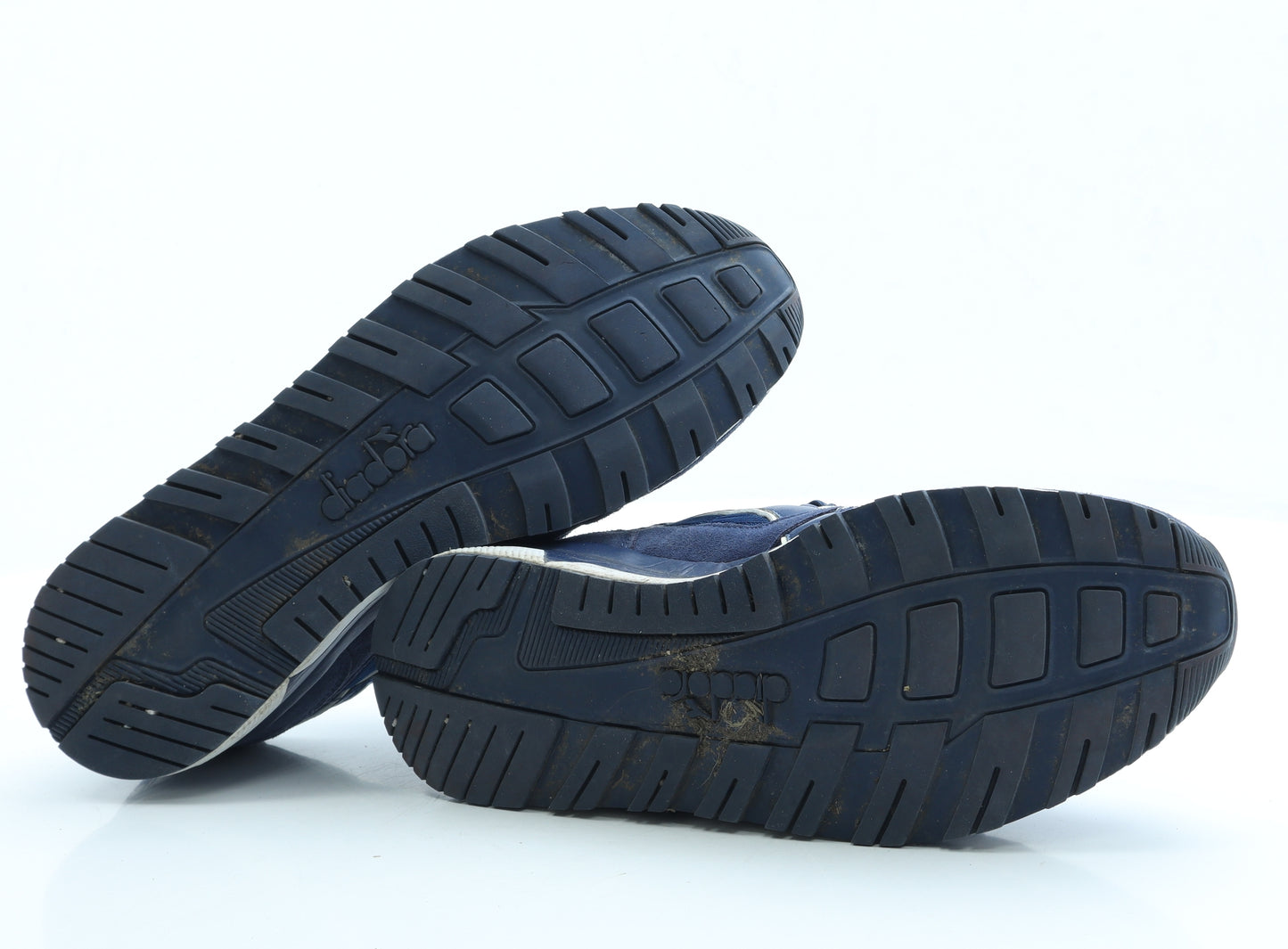 Diadora Mens Blue Polyester Trainer UK 9 43