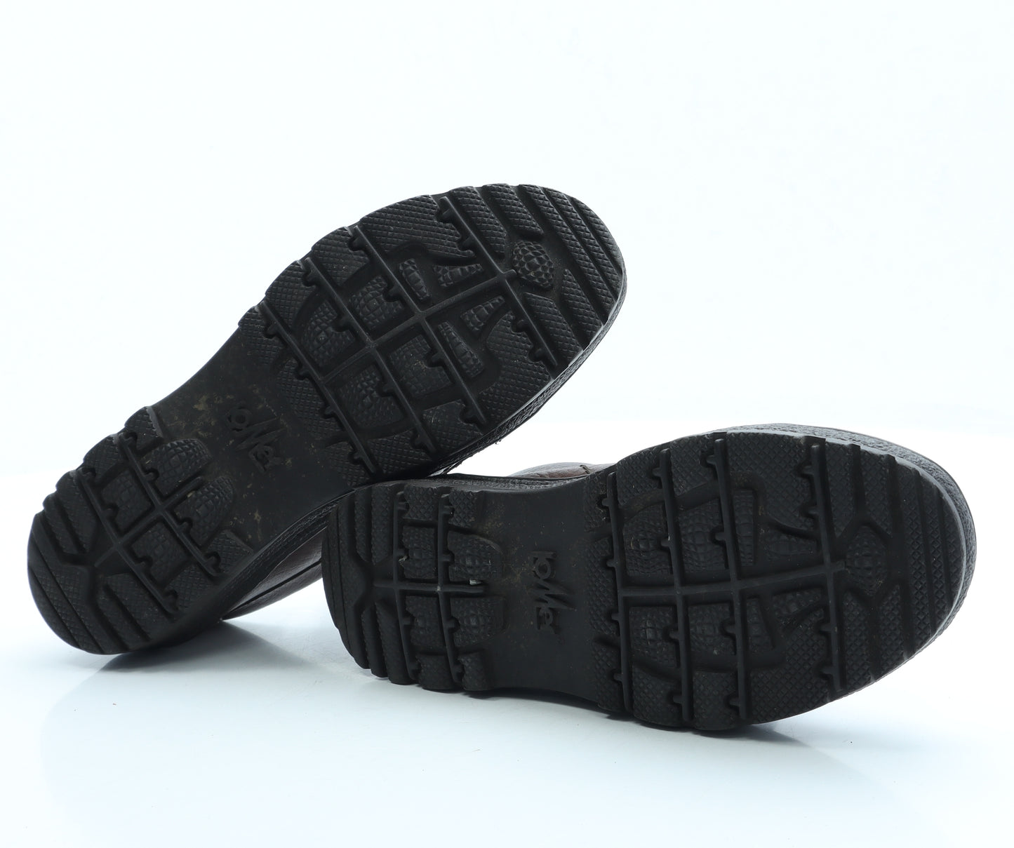 Hotter Womens Brown Leather Trainer UK 6 39