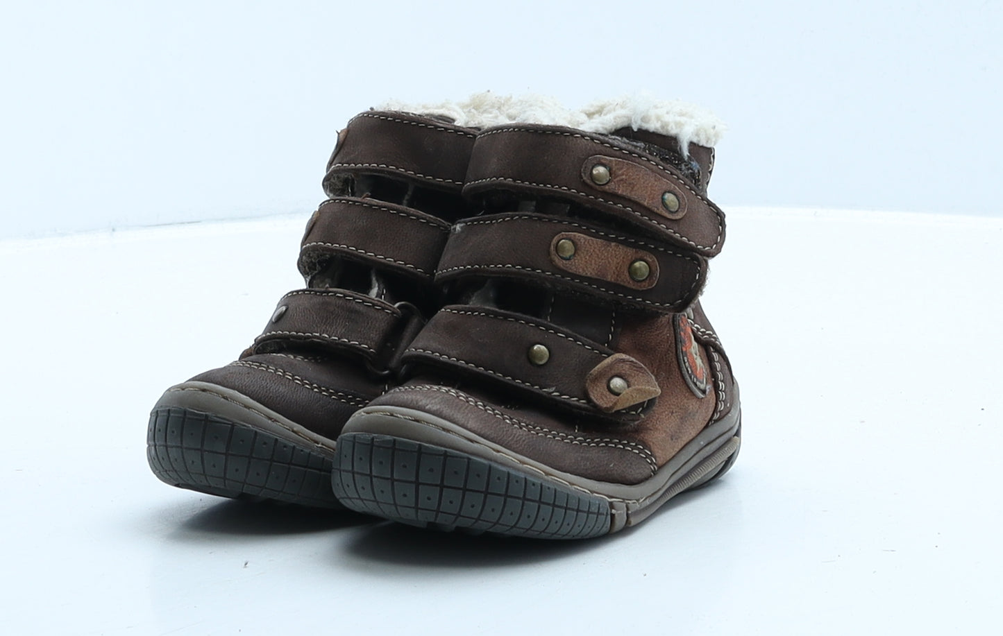 Lasocki Boys Brown Leather Snow Boot Boot UK 4.5 21