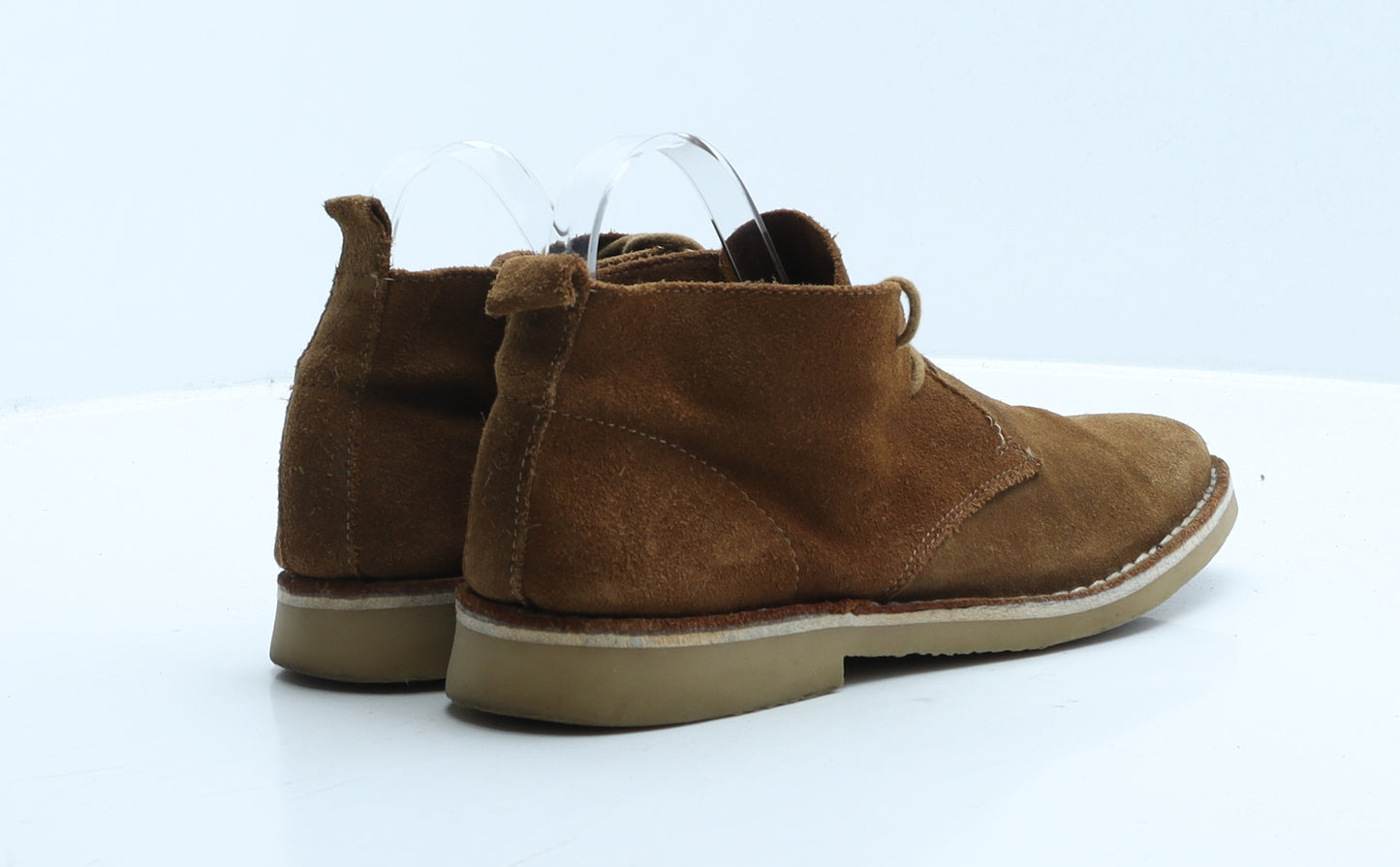 Preworn Mens Brown Leather Desert Boot UK 7 40