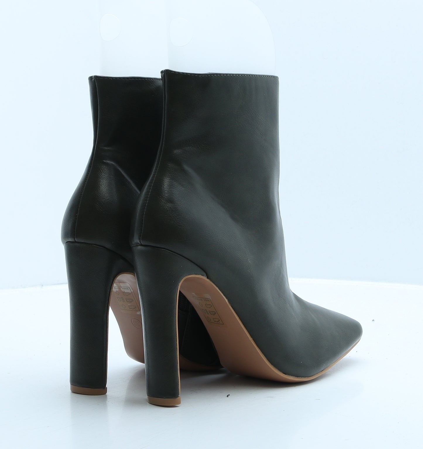 Rodier Womens Green Leather Bootie Boot UK 5 38