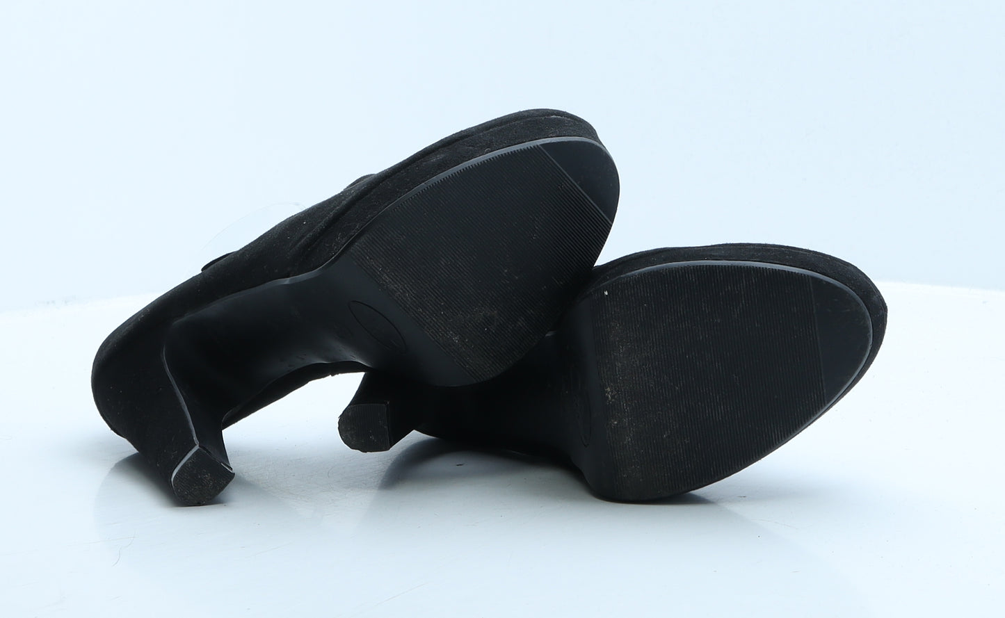 New Look Womens Black Suede Bootie Boot UK 8 42