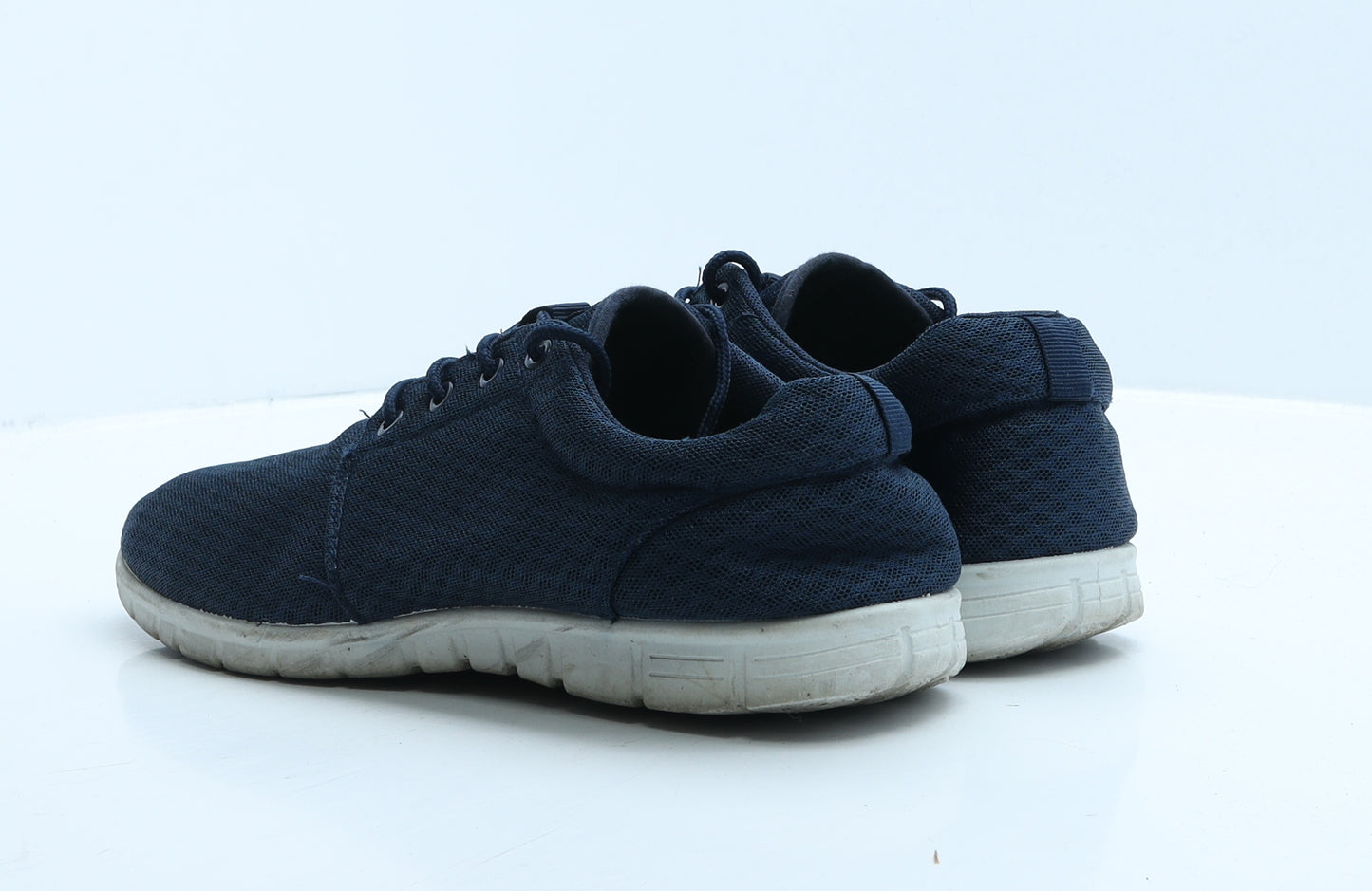 V. Mens Blue Fabric Trainer UK 10