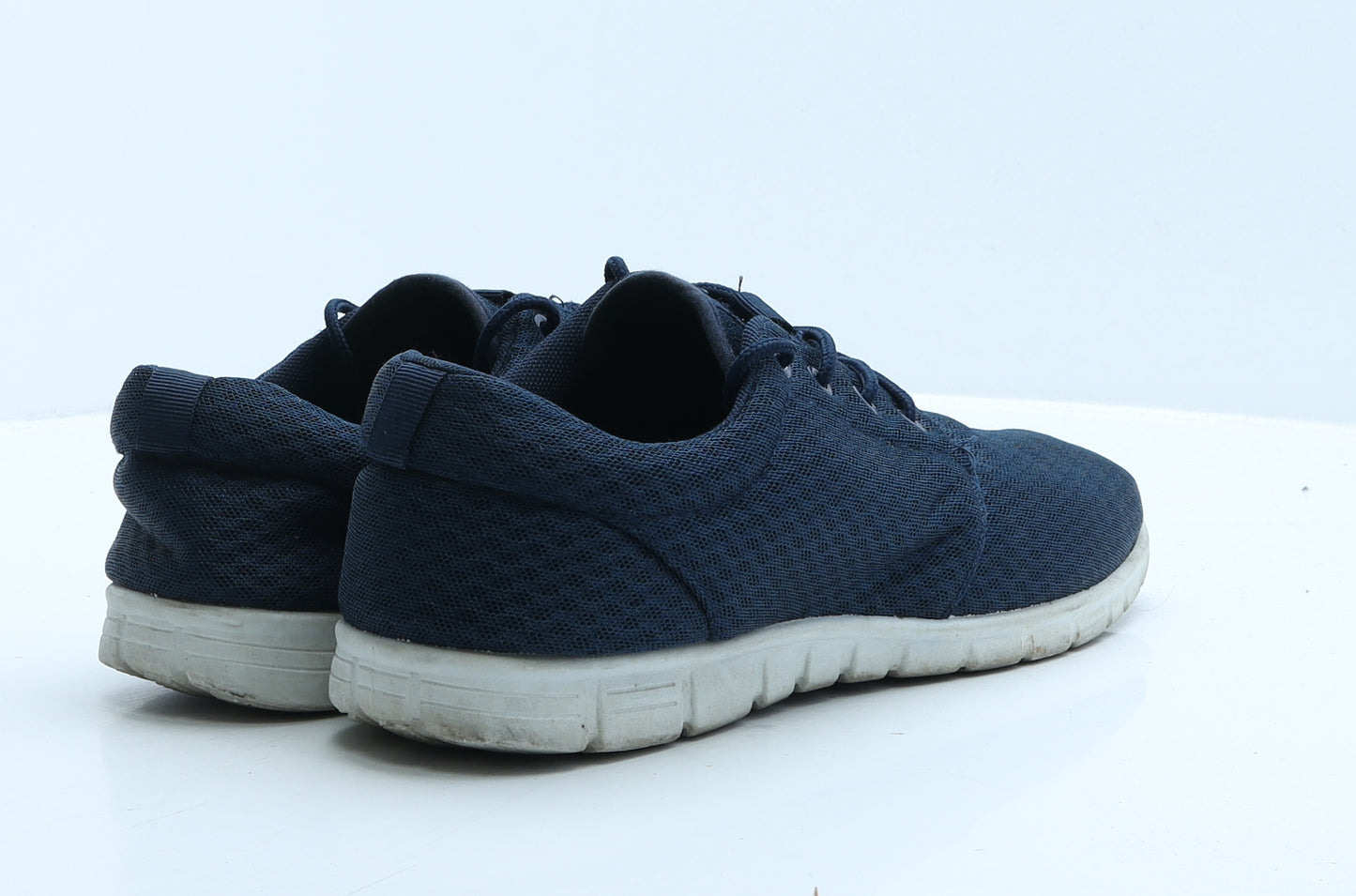 V. Mens Blue Fabric Trainer UK 10