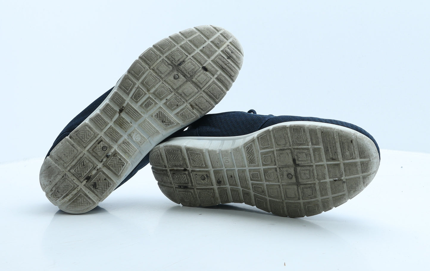 V. Mens Blue Fabric Trainer UK 10