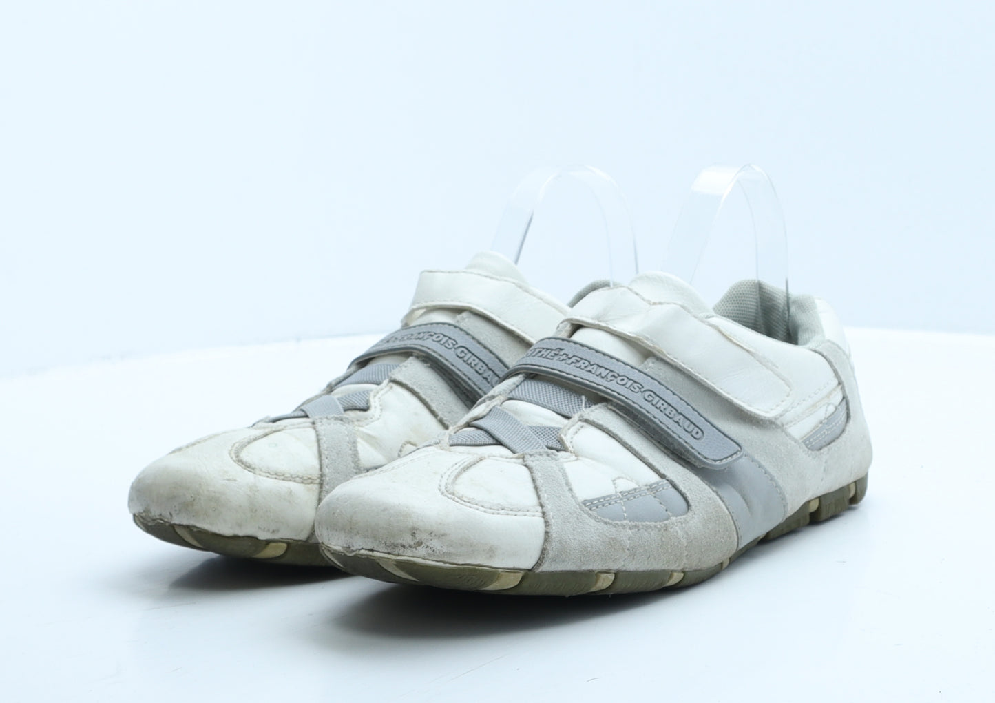 Marithe Francois Girbaud Mens White Leather Trainer UK 7 41