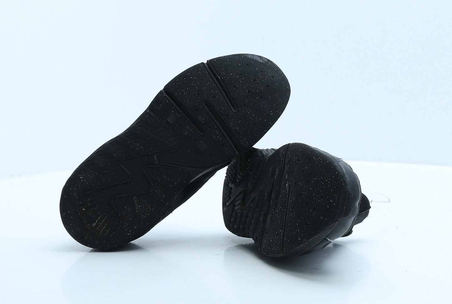 Nike Boys Black Polyester Trainer UK 1 33 - Nike Air Max