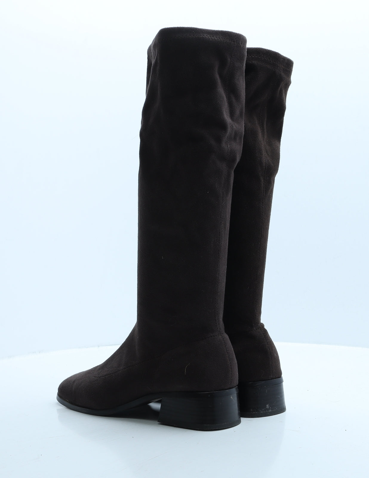 XPRESS Womens Brown Suede Slip On Boot UK 6