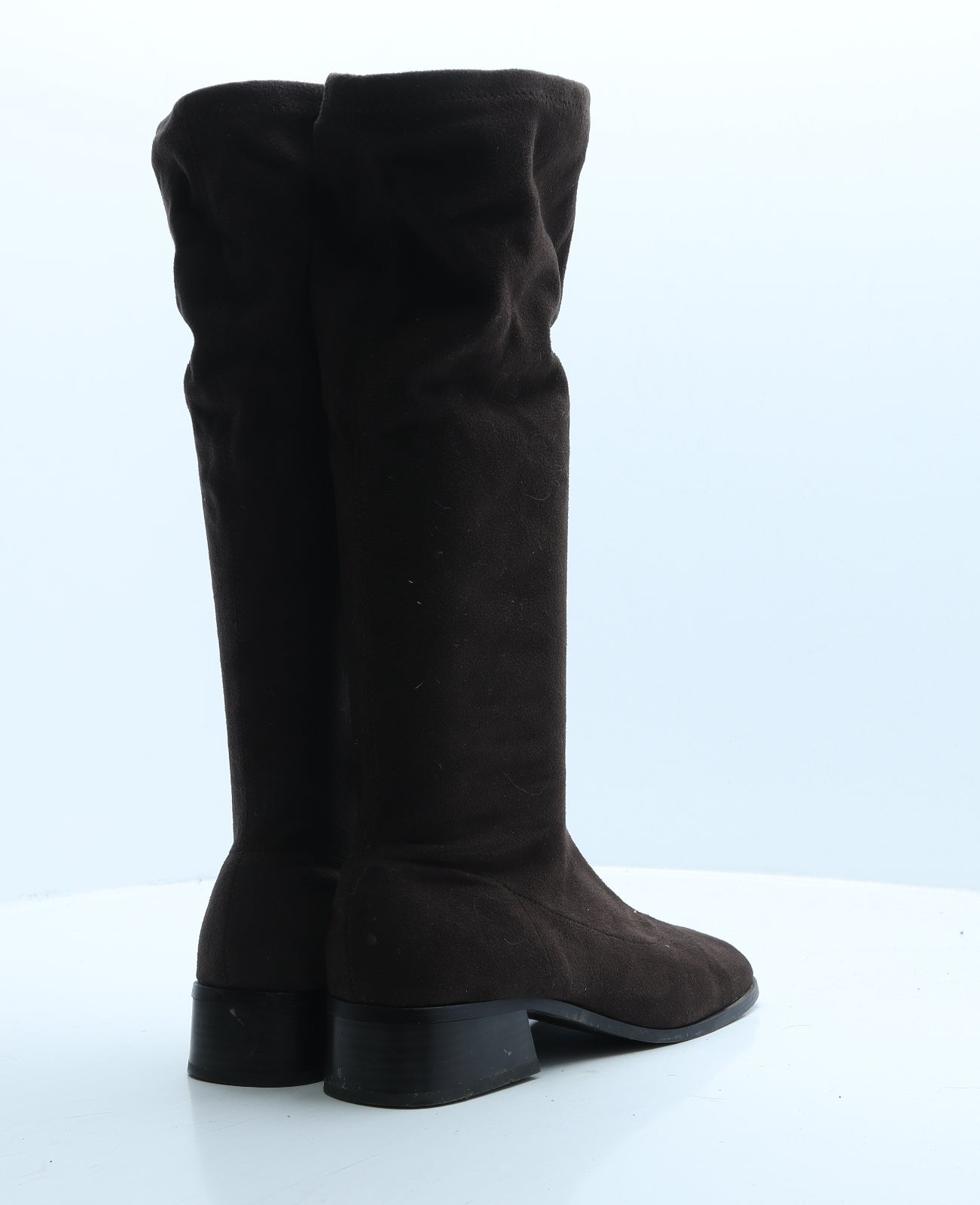 XPRESS Womens Brown Suede Slip On Boot UK 6