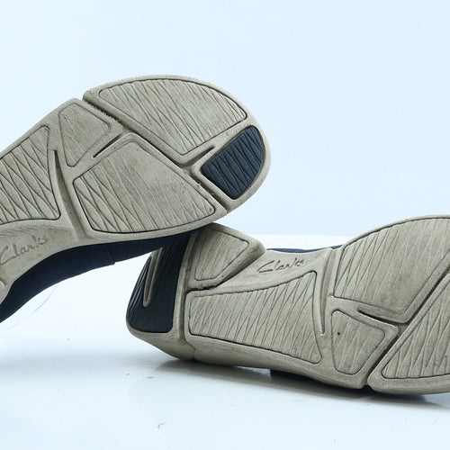 Clarks Womens Blue Polyester Strappy Sandal UK 6.5 40