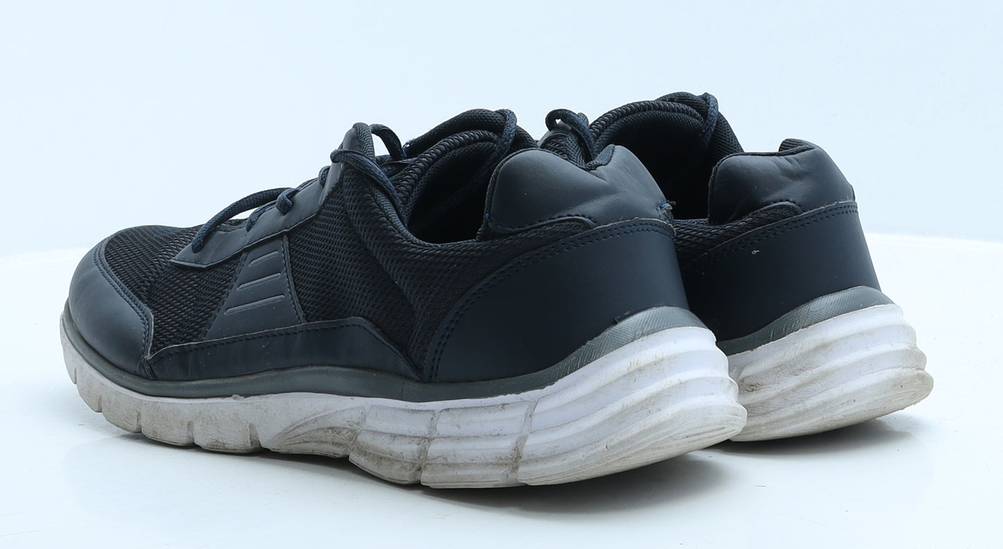 TU Mens Blue Polyester Trainer UK 12