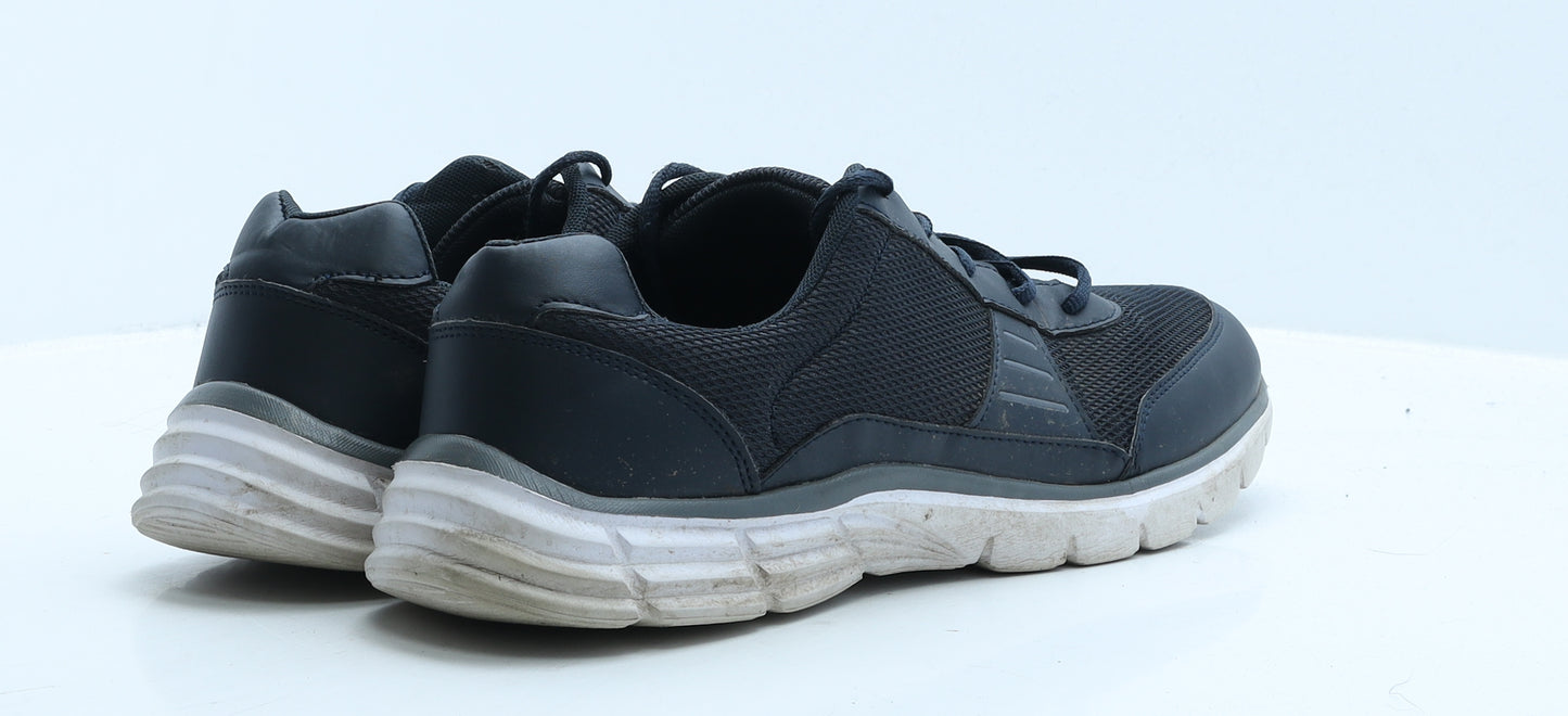 TU Mens Blue Polyester Trainer UK 12